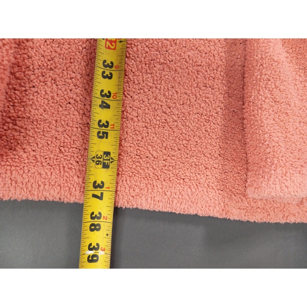 UGG Fleece Robe Womens XS Pink Coral Shawl Collar Plush Bathrobe - Picture 7 of 10